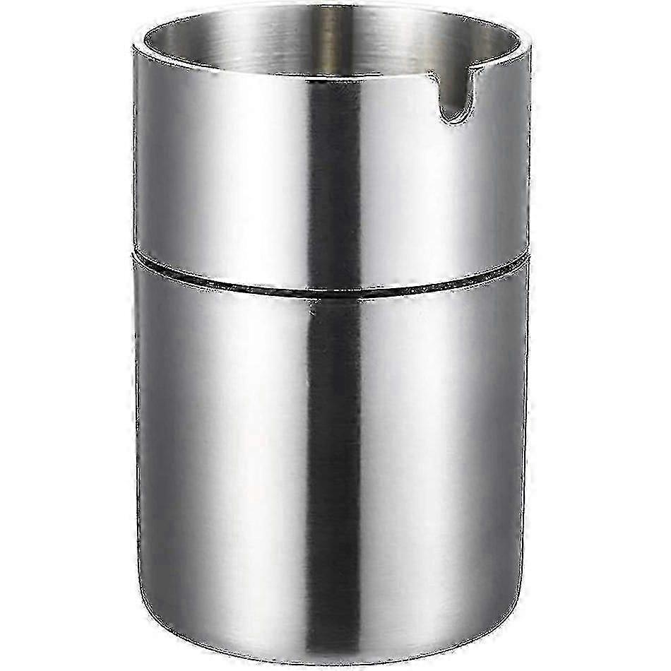 Robust Stainless Steel Windproof Ashtray