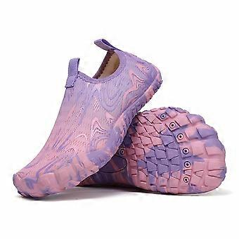 Sneldrogende waterschoenen voor jongens en meisjes - Lichtgewicht, ademende outdoorschoenen met antislipzool en brede neus, geschikt voor wandelen, zwemmen, strand, zwembad, enz.