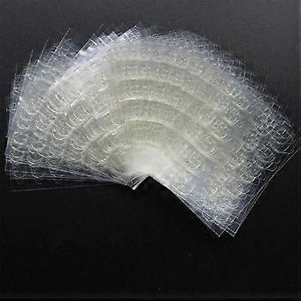 For False Nail Tips 30 Sheets Waterproof Breathable Jelly Double Sided Adhesive Tabs Nail Glue Sticker