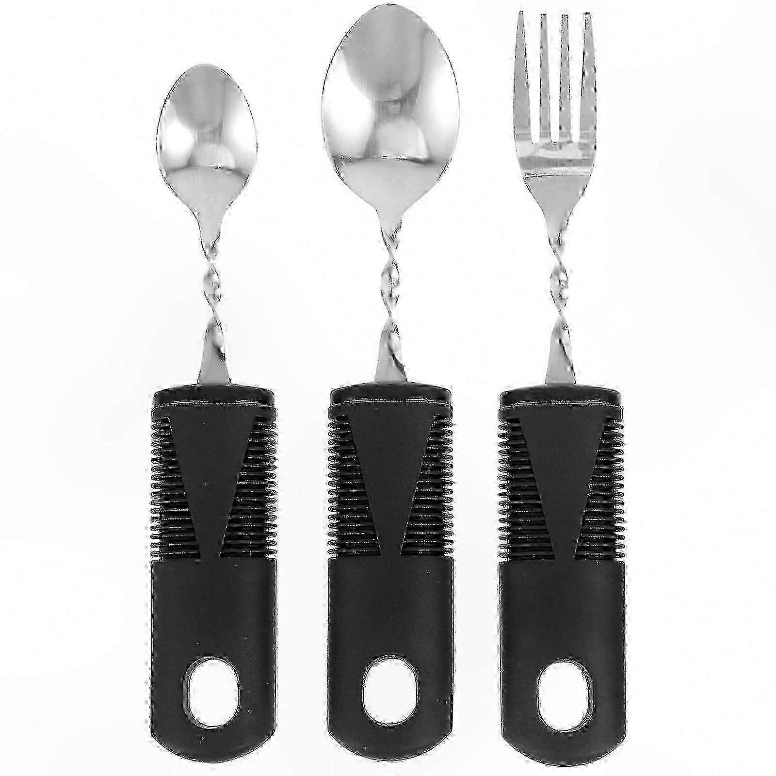 360° Rotating Non-Slip Cutlery