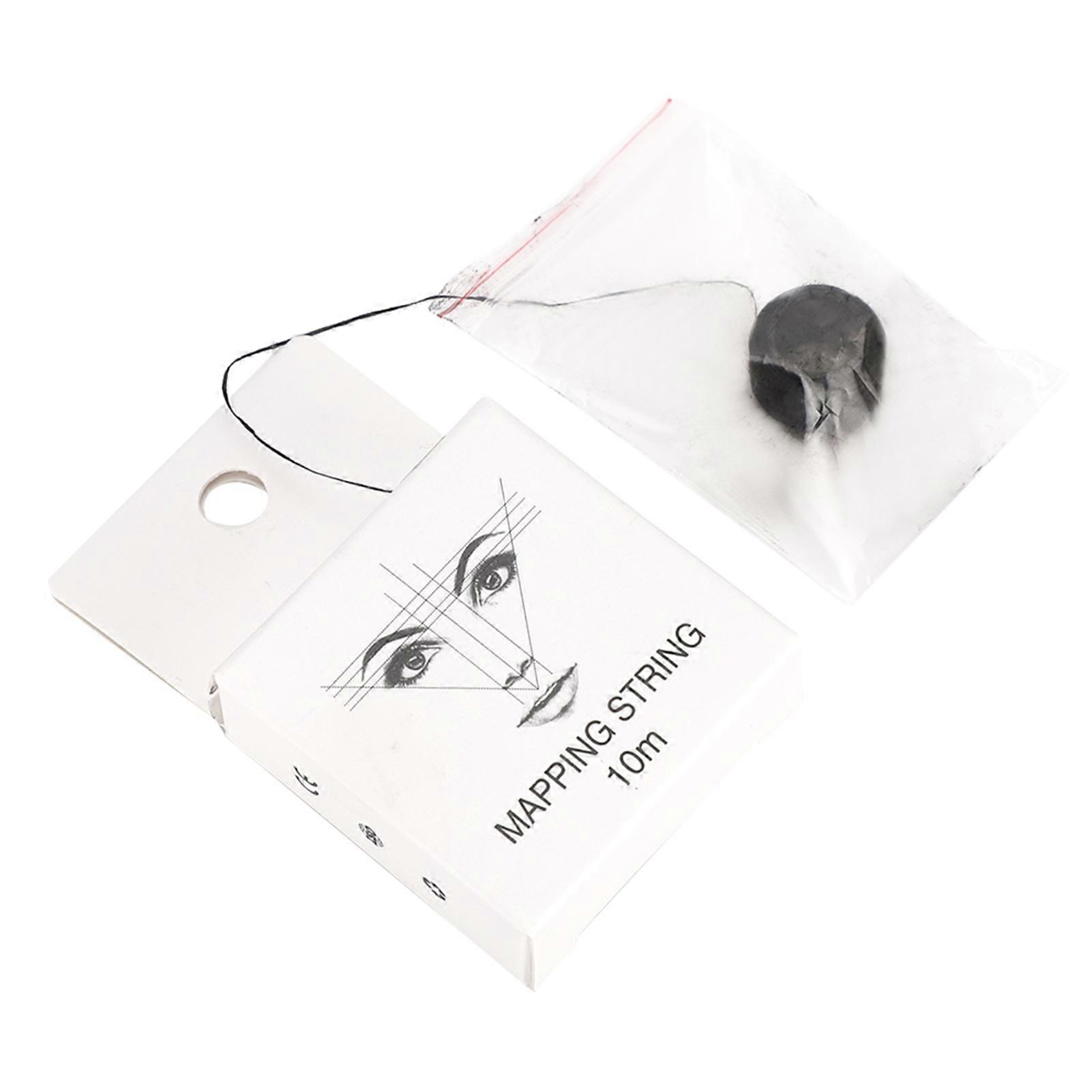 10m Pre-Inked Microblading Thread Eyebrow Marking Tool.