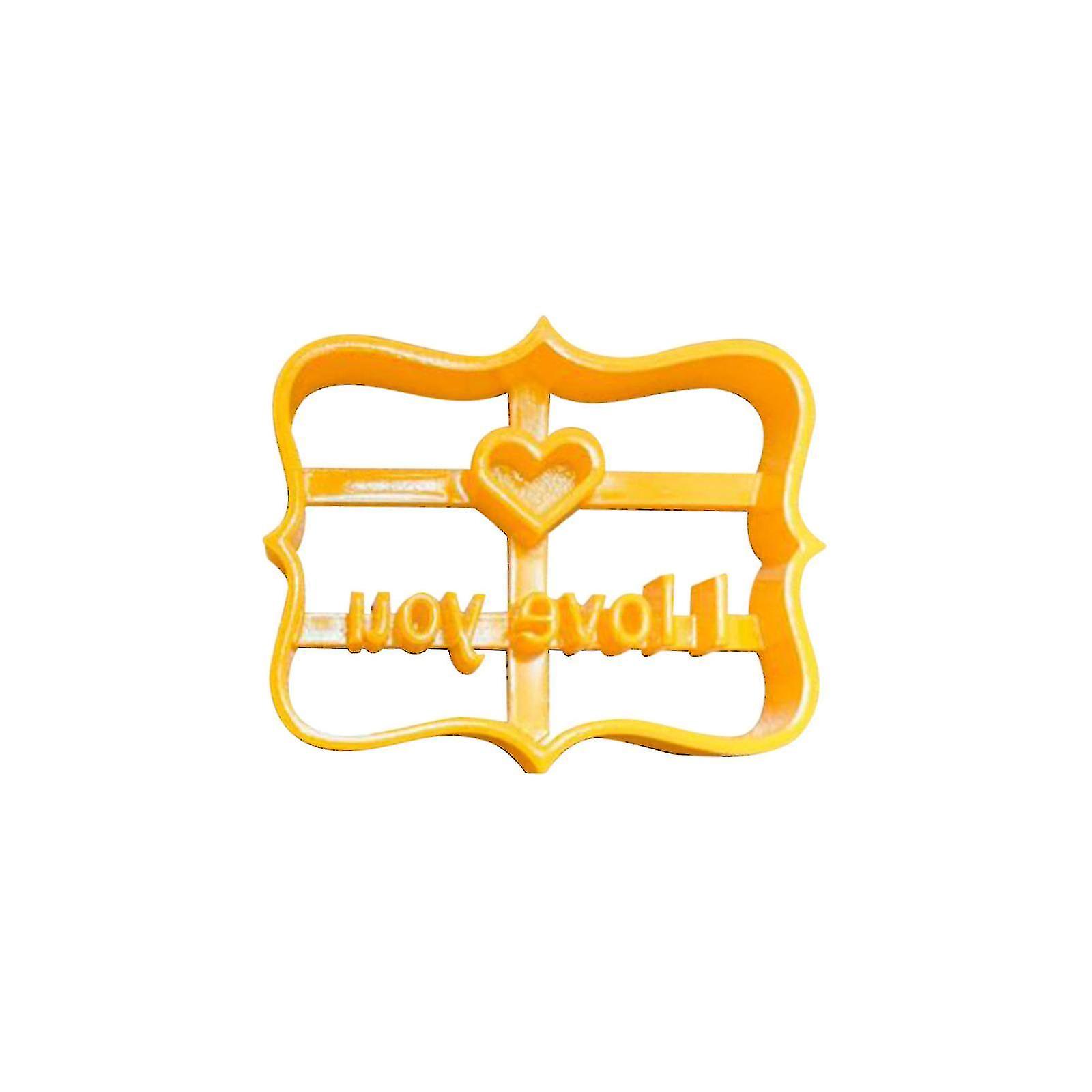 Cookie Mold With Good Wishes Cookie Form With Fun And Blessing Phrases