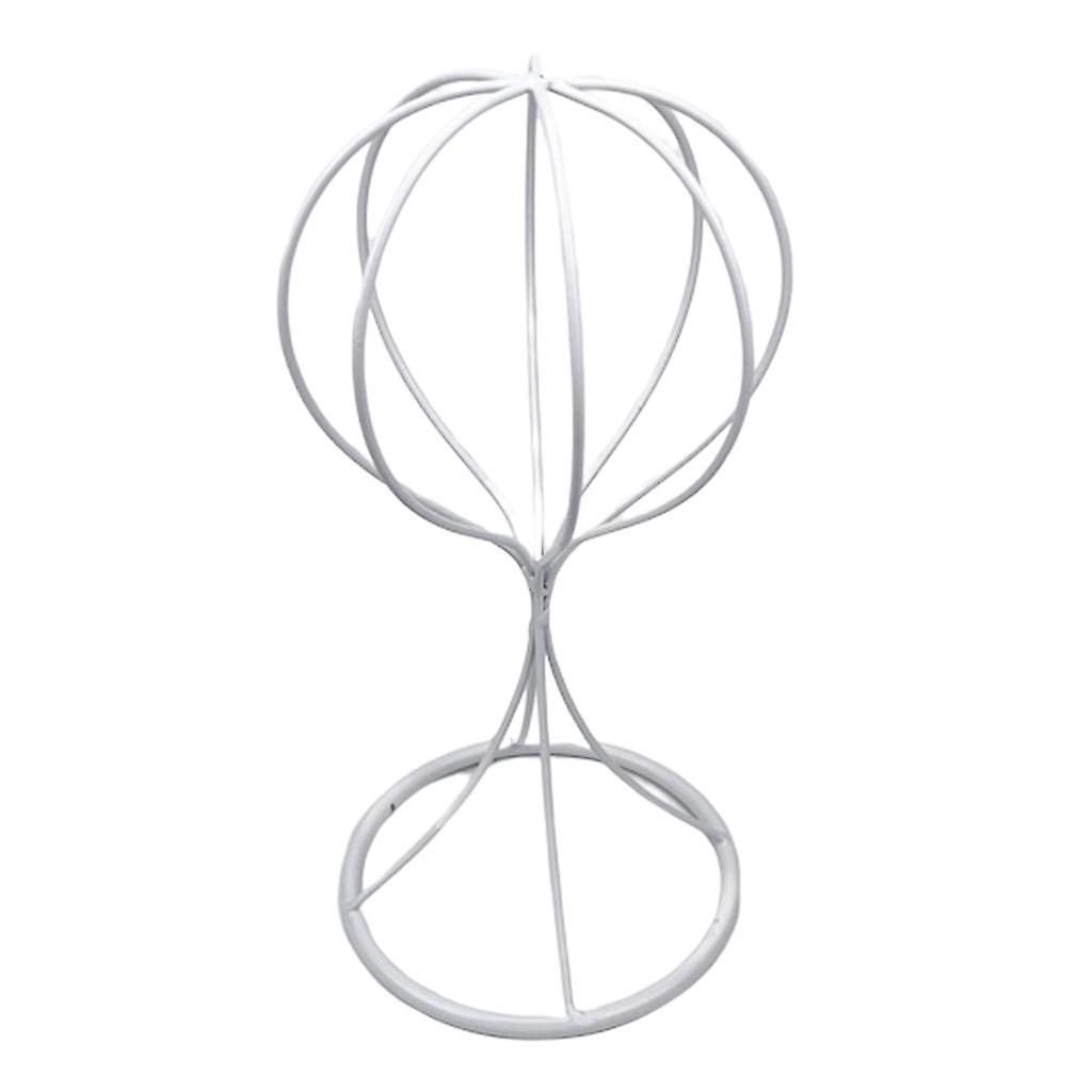 Ballonform Tischplatte dekorative Metallperücke Hut Kappen Halter Display-Ständer 22cm
