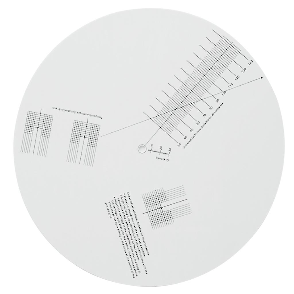 Distance Gauge Protractor Adjustment Tool Ruler for Turntable Accessories