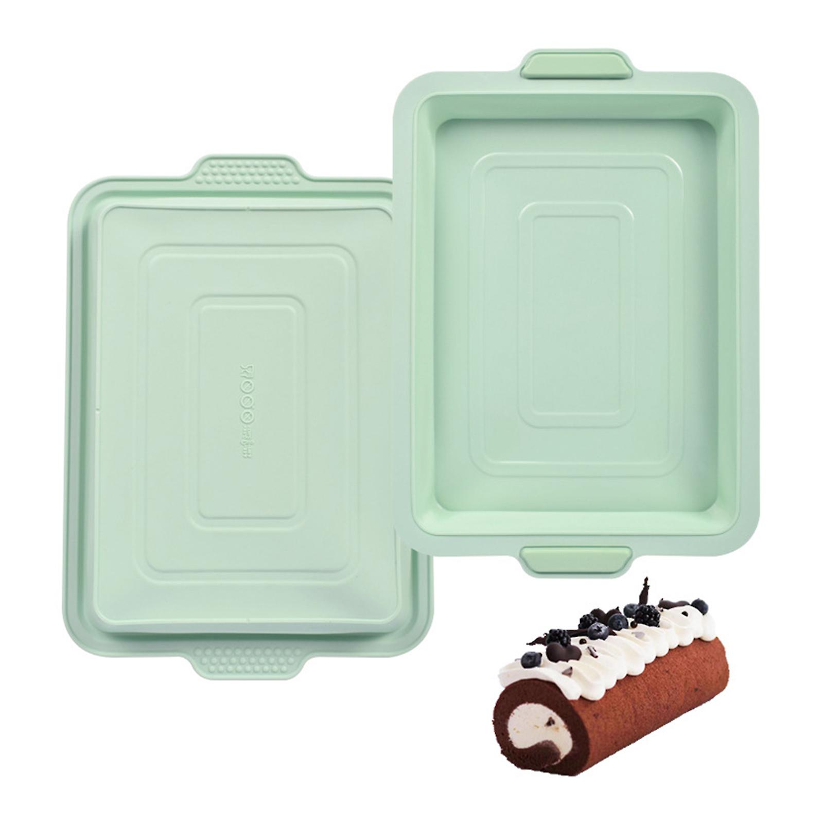 Rectangular Silicone Baking Mould Premium Quality Heat Resistant Mat For Making Meatloaf Cobbler Cake Lasagna