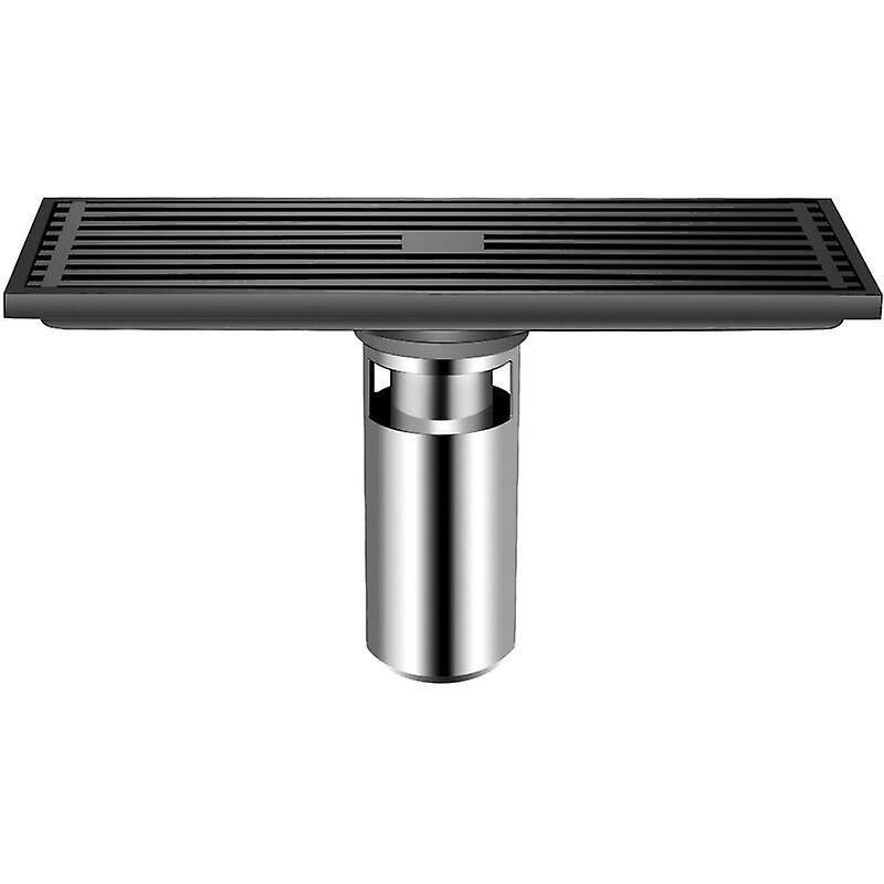 Stainless steel long row floor drain lengthened deodorant large displacement floor drain