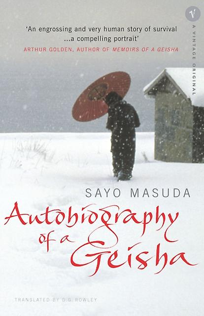 Autobiography Of A Geisha by Sayo Masuda Paperback Book