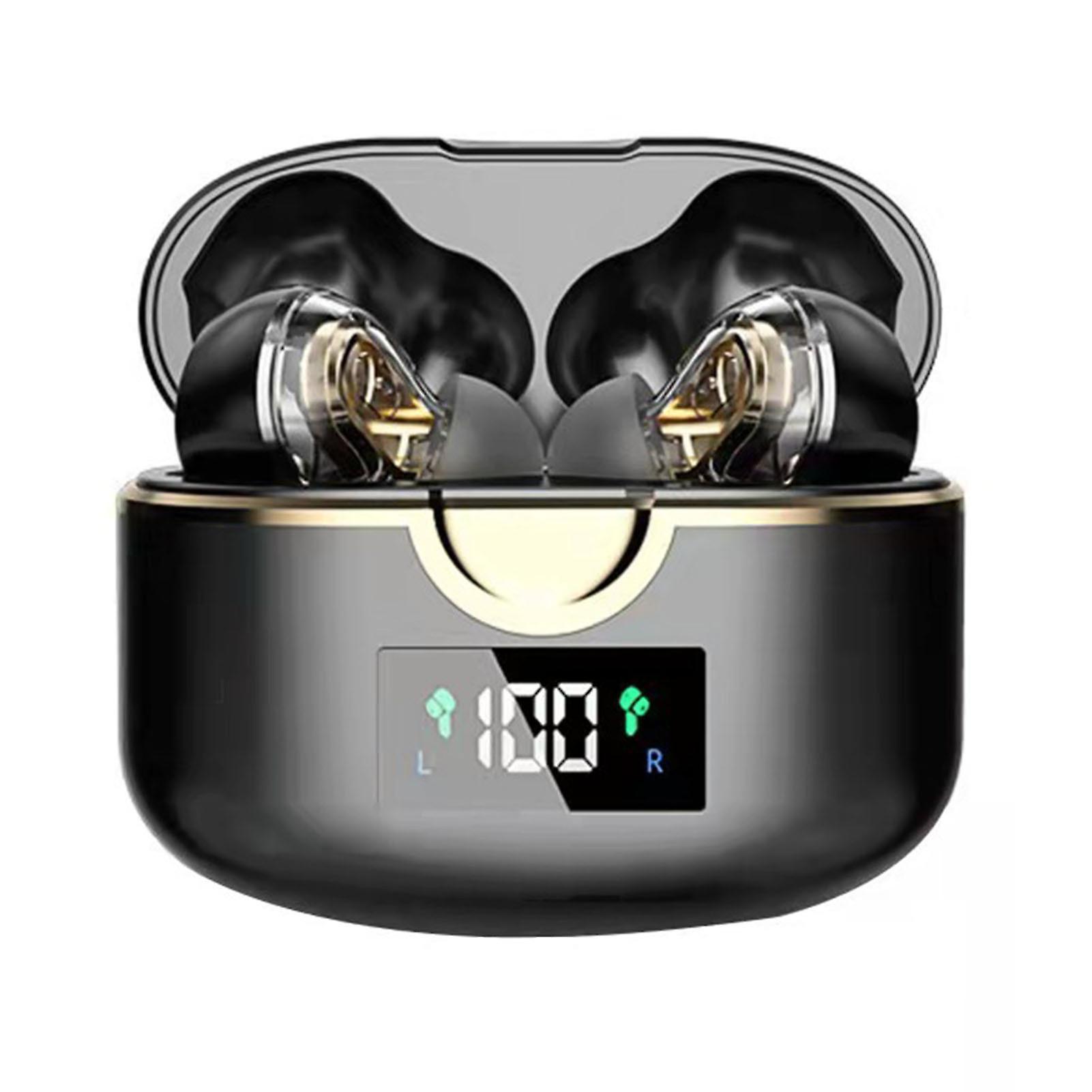 Bluetooth-compatible Headset Tws Wireless Display Dual Dynamic Earbuds Earphone