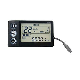 Kit Controller Per Bici Elettrica 36V/48V 22A Con Display LCD S866 - Per Motori Brushless 500W - Foto 6