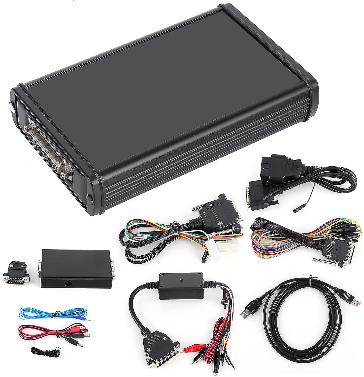 Kess V2 V5.017 ECU Obd2 Programmierwerkzeug, unbegrenzter Token Autodiagnose Programmierer Obdii 5.017 Adapter Motorradkabel für alle großen Marken und Prot