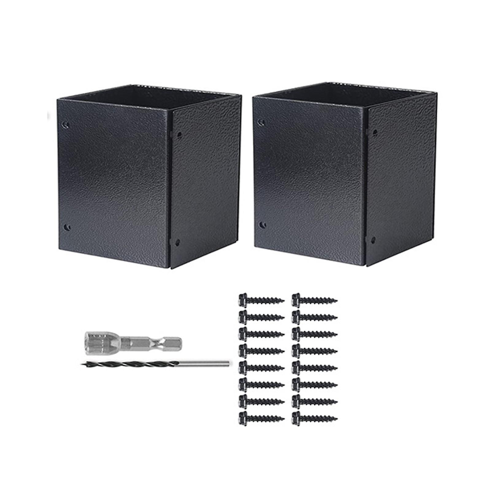 Easy Installation Tough Pole Cover Freely Adjustable Weatherproof Pole Case For Mailbox Fence And Swing Poles
