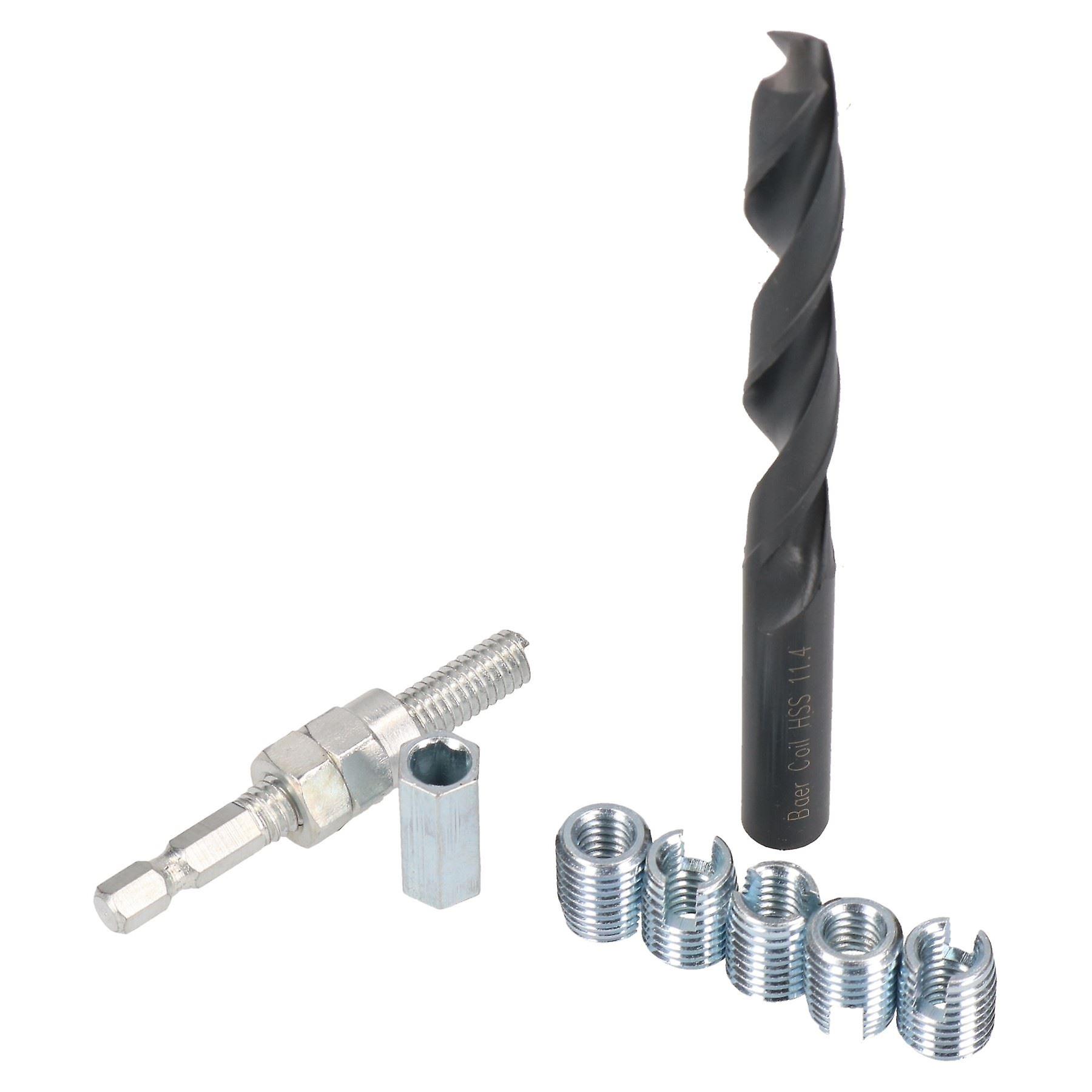 BaerFix Imperial UNC 5/16 x 18 Self Tapping Damaged Thread Repair Kit Inserts