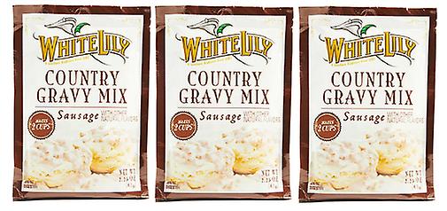 White Lily Country Gravy Mix Λουκάνικο 3 Pack