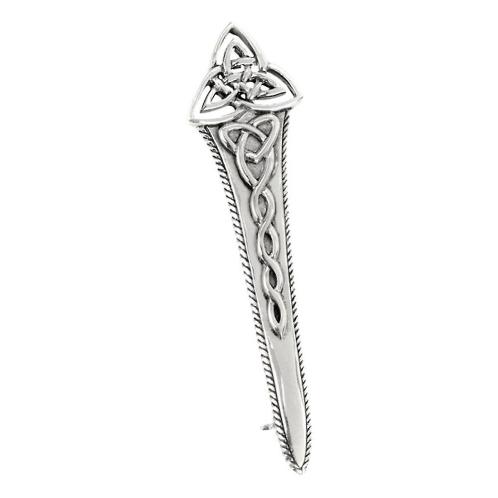 Celtic Holy Trinity Knot Kilt Pin