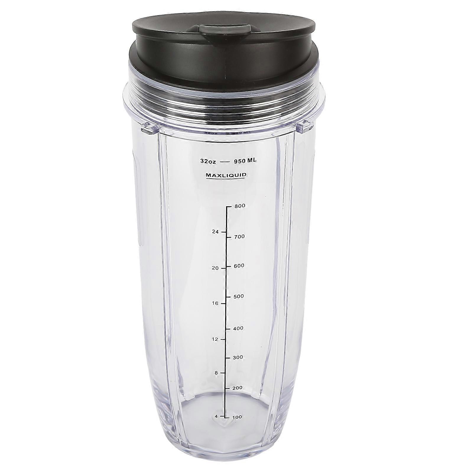 32Oz Replacement Cup with Lid Compatible for Nutri Ninja Blender Juicer Accessories