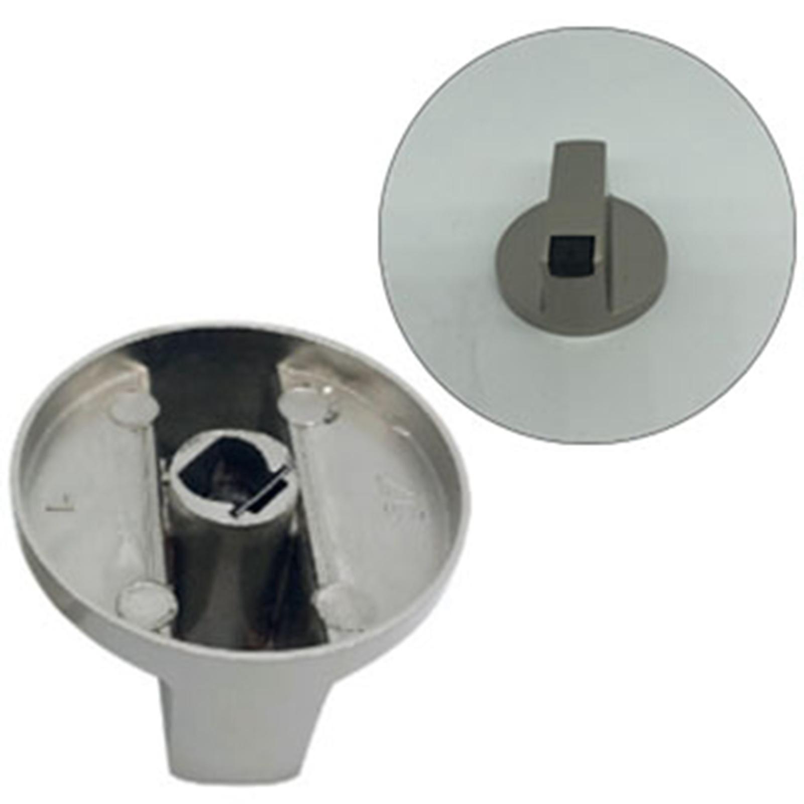 8PCS Stove Knobs 6mm Metal Rotary Gas Range Switch for Kitchen Cooktop Machine Control Replacement 