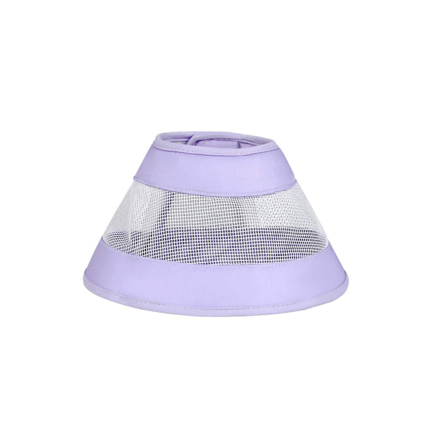 Cat Recovery Collar Mesh Stitching Soft Anti-scratch Cotton Pet Cat Neck Cone Collar Pet Supplies