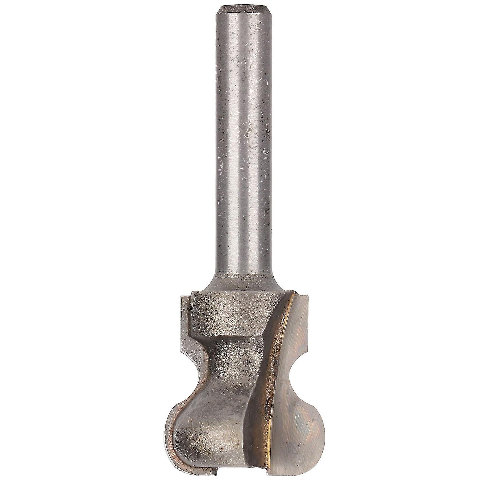 Finger Pull Bit High Accuracy Grinding High Hardness Arcs Carbide Drawer Pull Bit with 1/4in Round Shank for Cork Wood1/4x3/4 
