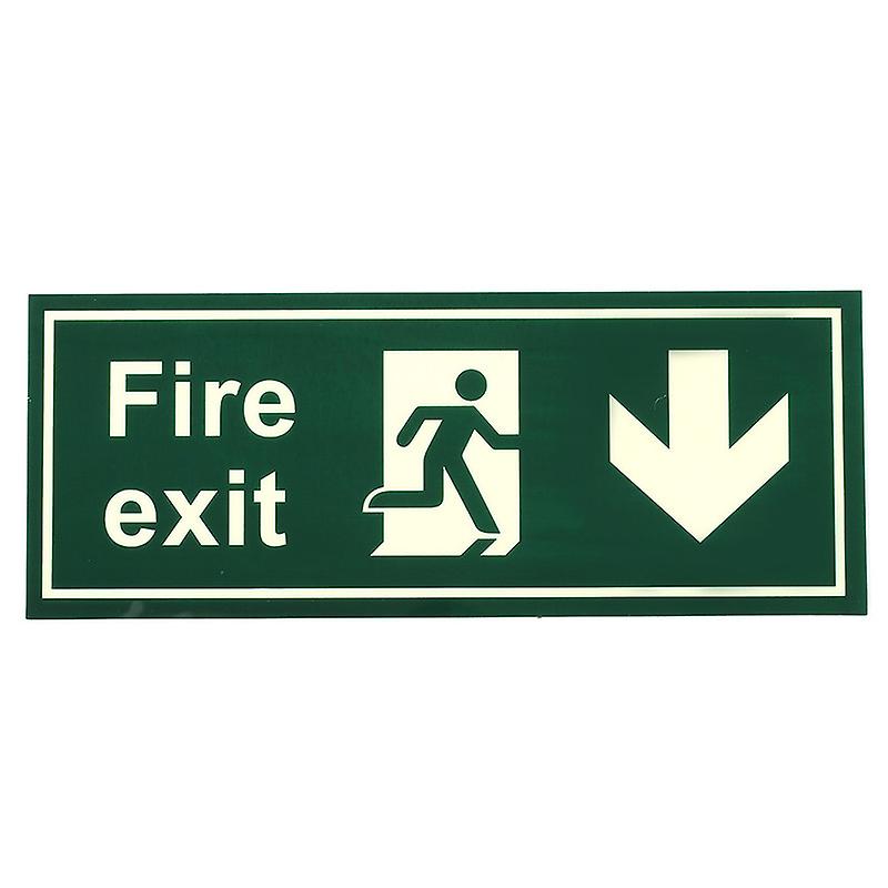 Fire Safety Exit Sign Warning Guidance Signage Luminous