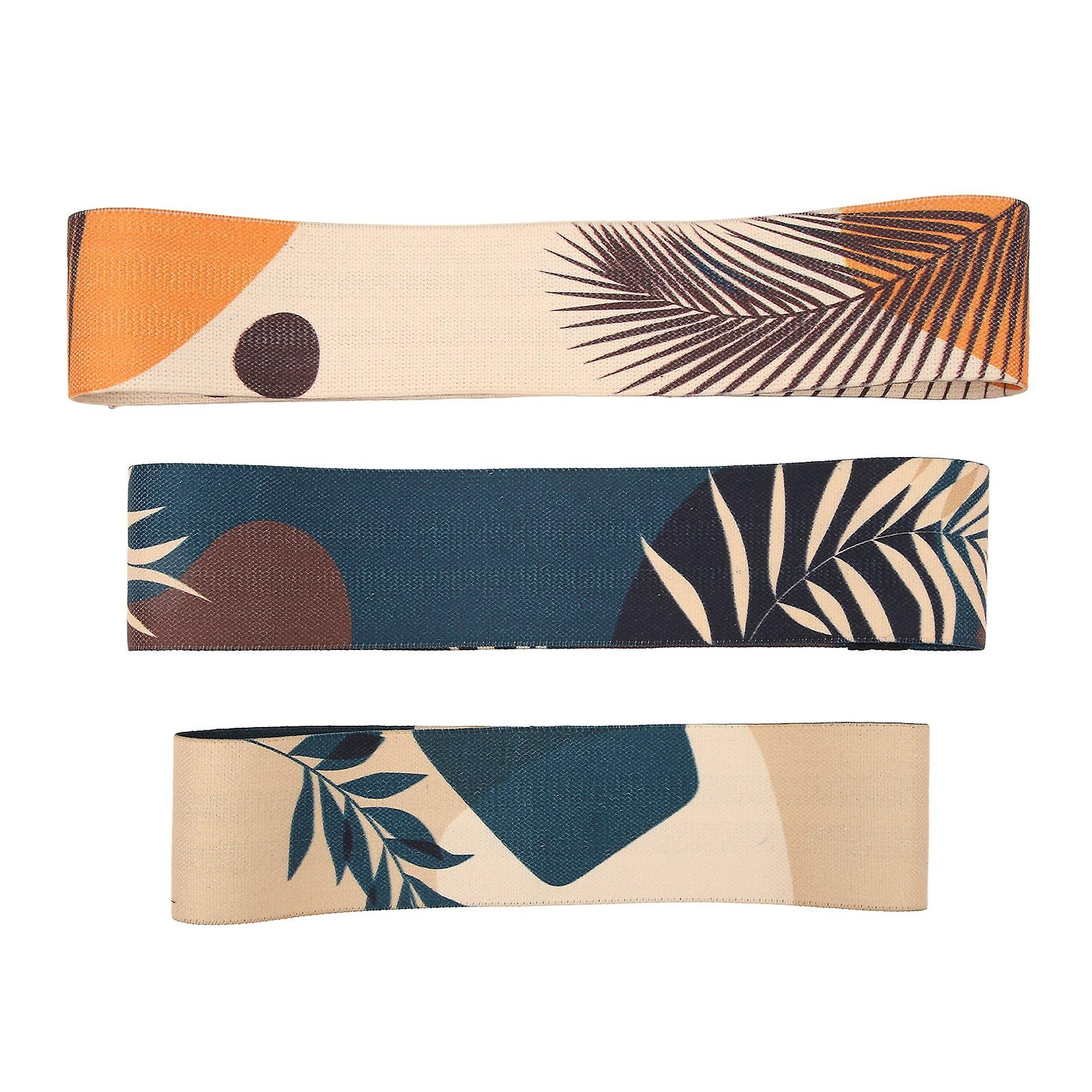 Resistance Loop Exercise Bands 3PCS High Resilience Antislip Exercise Bands for Women Men