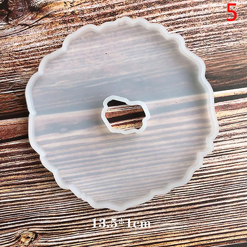 Silicone Geode Coaster Mold Resin Epoxy Casting Mould DIY Art Craft Accessories