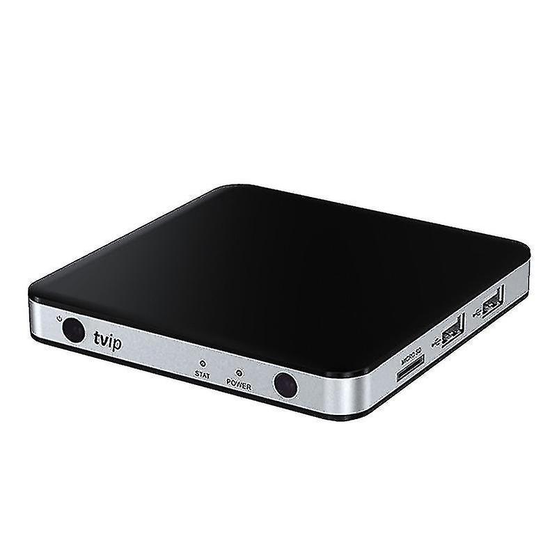 Smart Tv Box Linux Os Support Quad Core Tvip605 Super Double System+ Bluetooth Remote