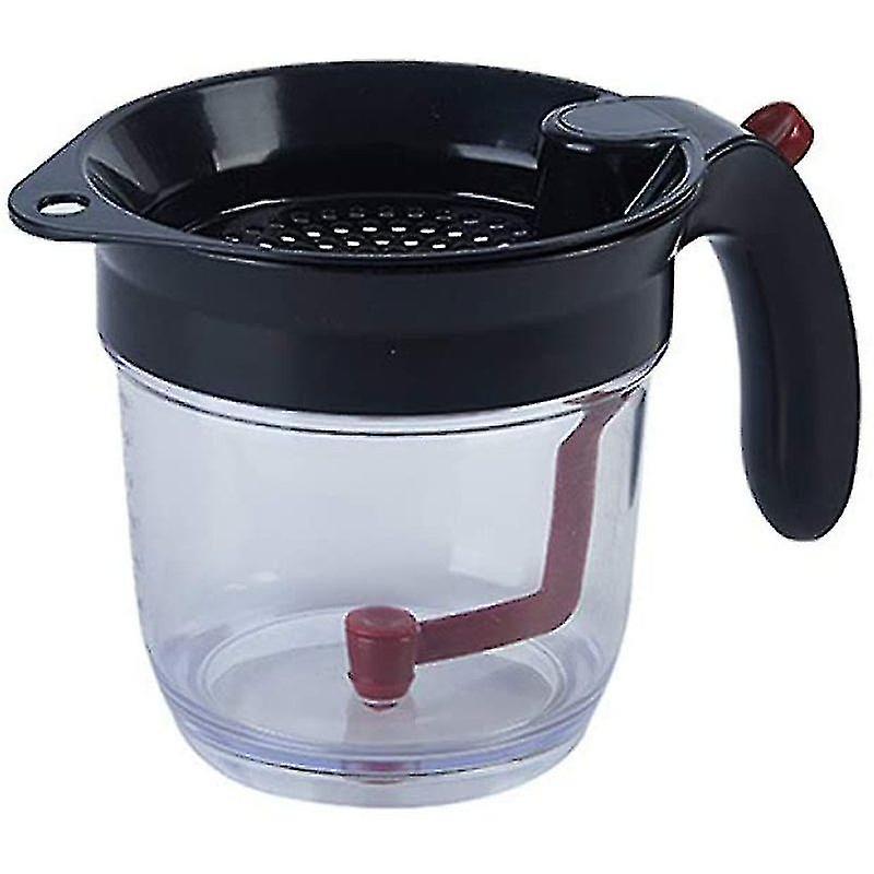 Fat Separator Jug Fat Separator Fat Separator Jug With Handle & Sieve Compatible With Skimming Fat From Sauces And Soups, Dishwasher-safe