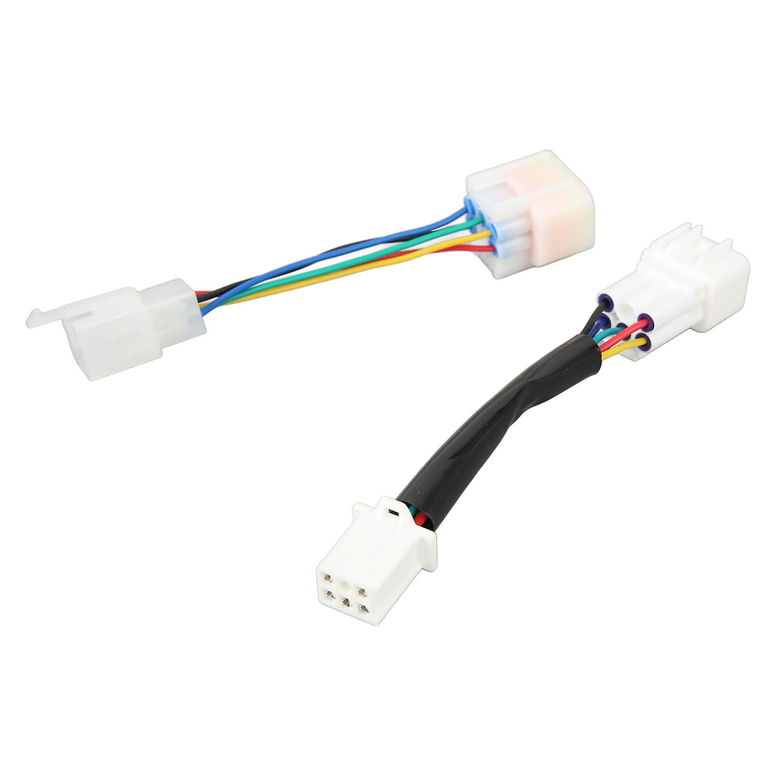 2PCS Electric Motorcycle Hall Adapter IP67 Waterproof Sensitive High Efficiency Controller Adapter 