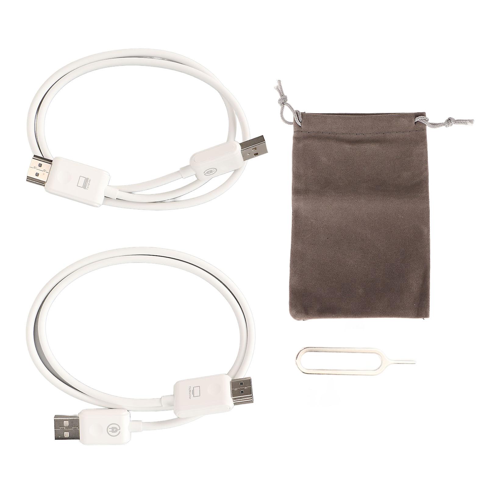 Wireless 1080P HD Transmitter & Receiver Kit - Plug & Play, 50m Range, Compact Design