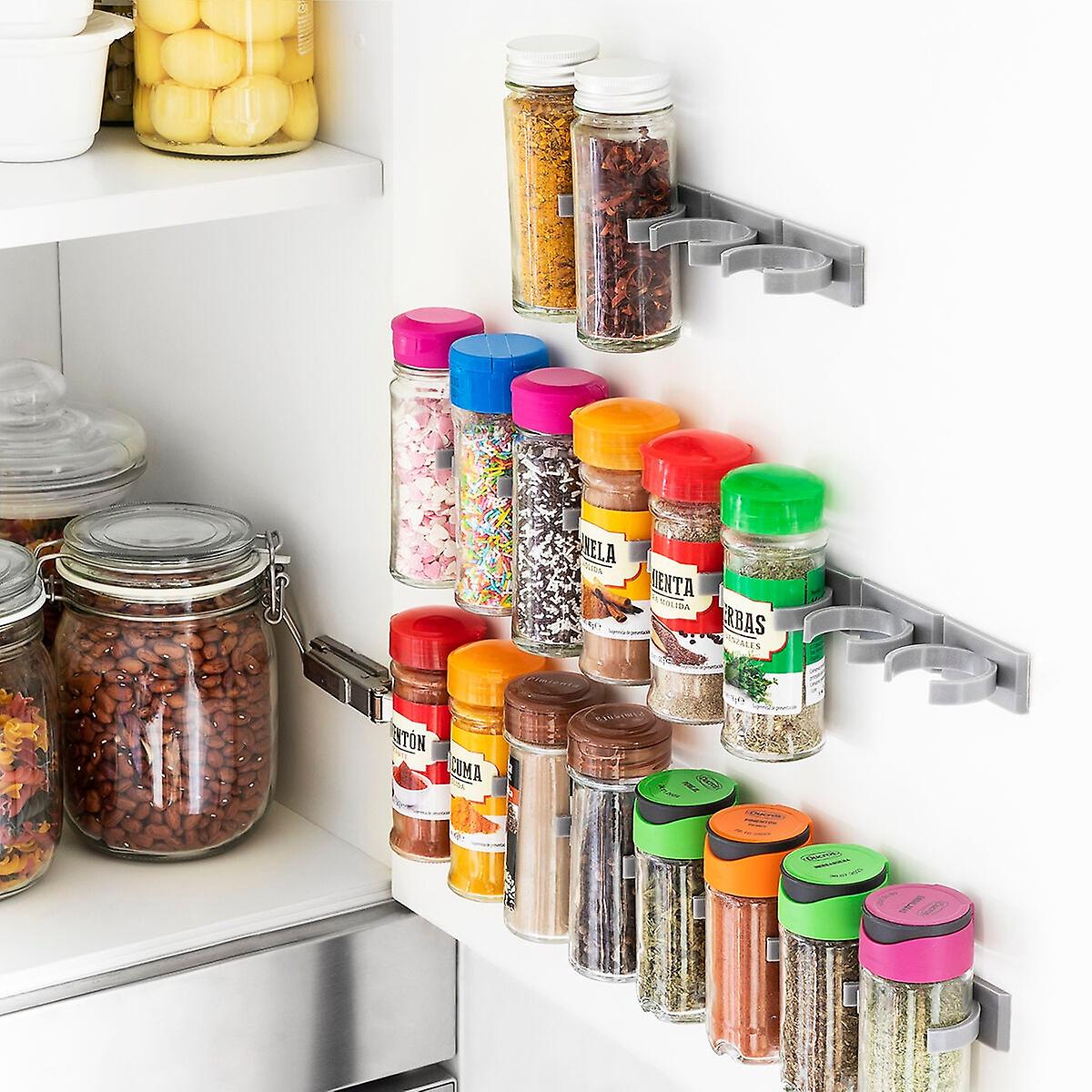 Self-adhesive and Divisible Spice Rack Jarlock x20 InnovaGoods
