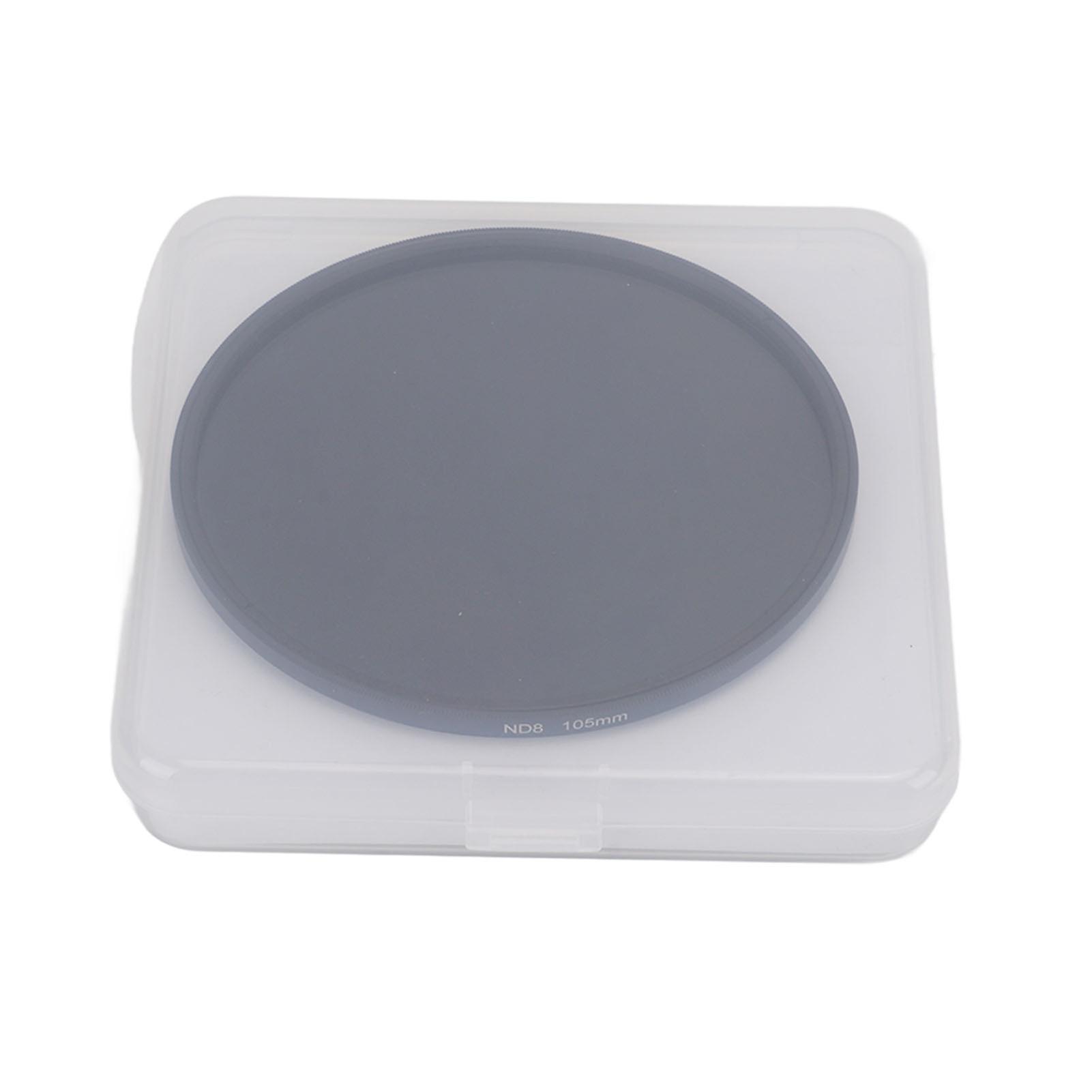 JSR JUNESTAR 105mm ND Lens Filter Digital Camera Neutral Density Optical Glass Lens FilterND8