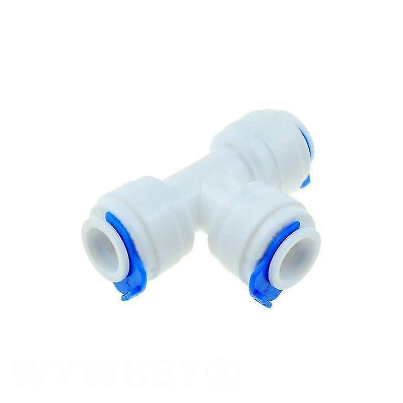 T Shape 9.52 9.52Mm Reverse Osmosis Quick Coupling tee Y Connector