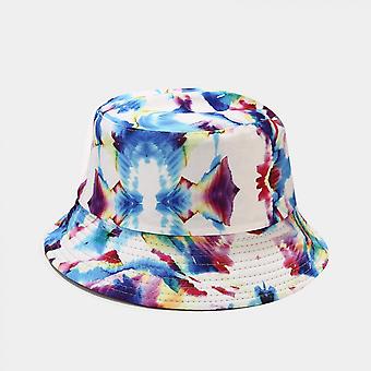 Bucket Hat Tie Dye Reversible Fisherman Summer Beach Sun Hats for Women