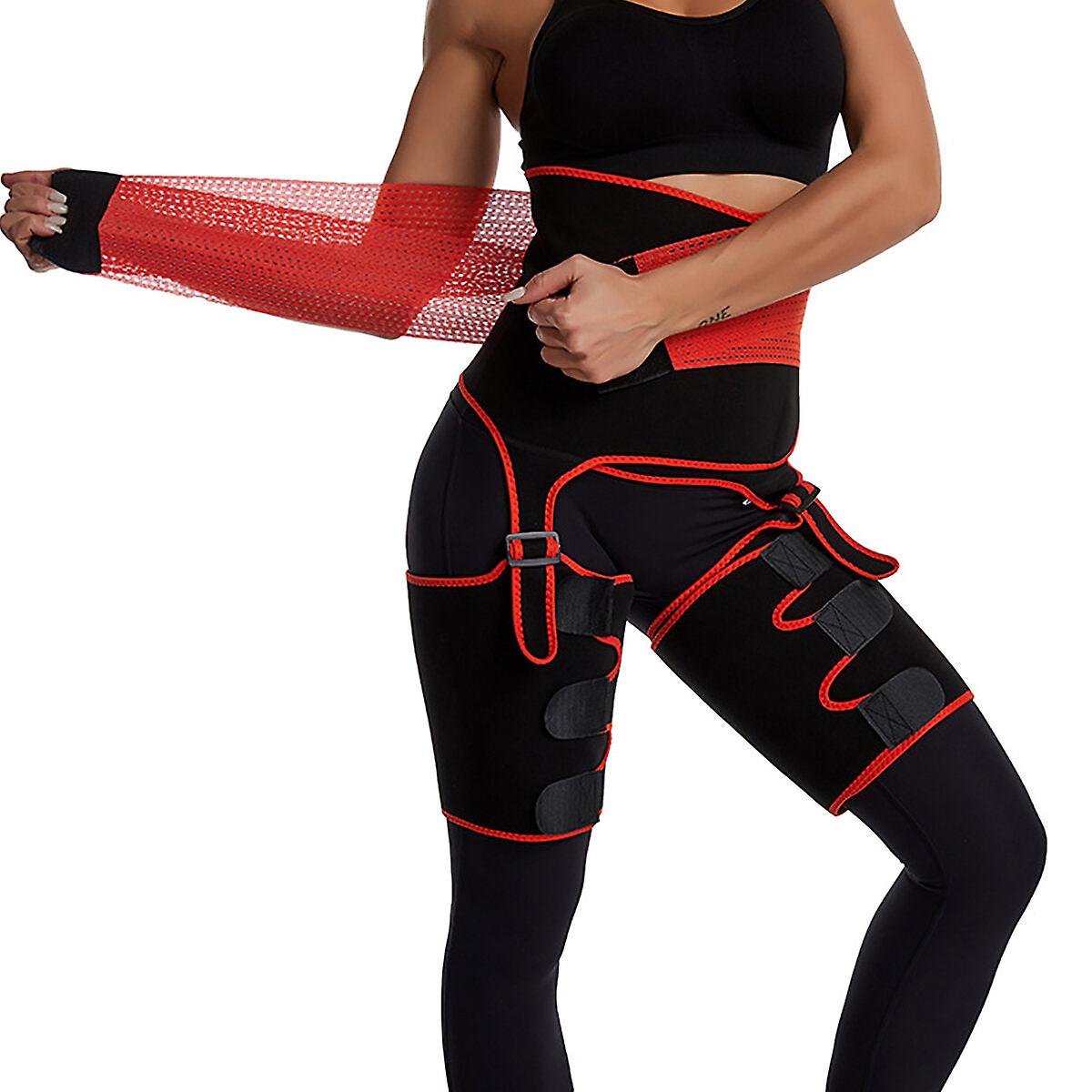 3-in-1 cintura trimmer vita e coscia, sollevatore di butti, modellatore dimagrante per le donne - Trainer per la vita di perdita di peso