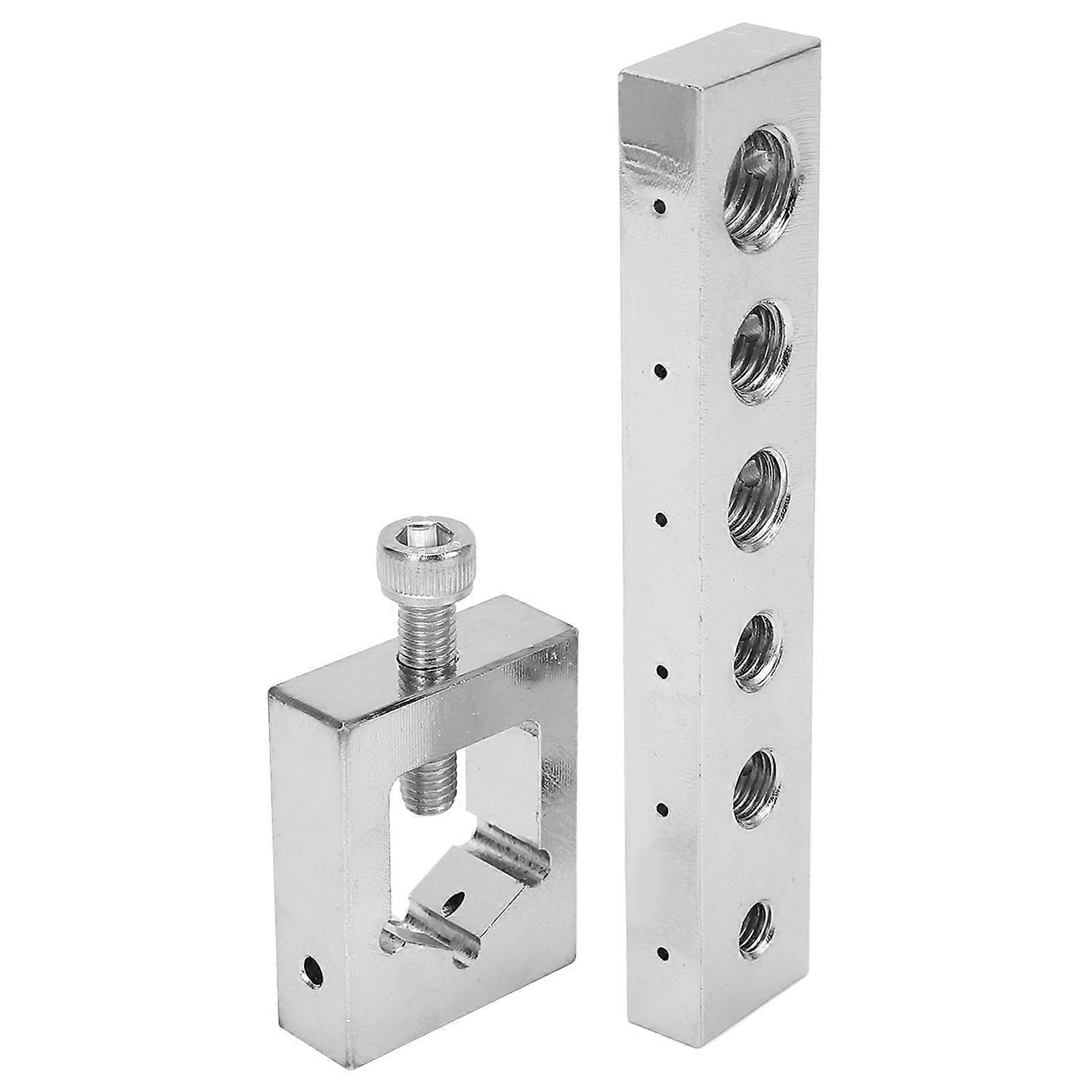 Security Locking Wire Nut Kit, Carbon Steel, High Hardness, Precise Bolt Drilling Jig, Metric