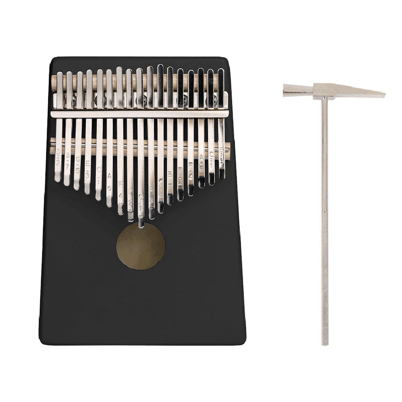 17 Keys C-tune Thumb Piano Kalimba Portable Solid Wood Finger