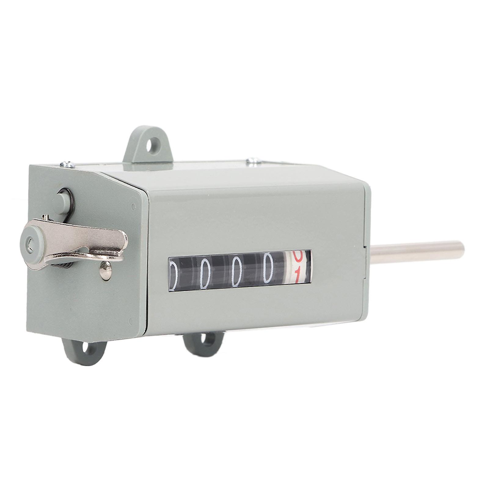 5 Digit Pull Counter 350rpm/minute Manual Resettable Mechanical Counter for Machinery Textiles 220V