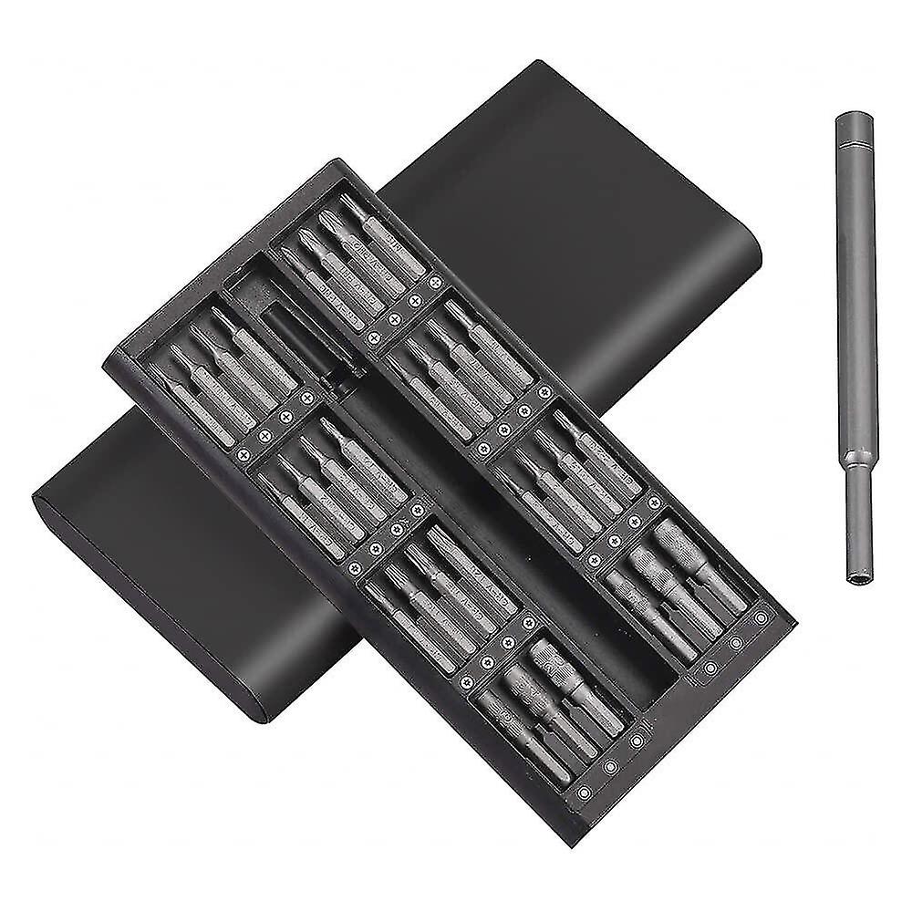 Brand New 25pcs Magnetic Screwdriver Driver Bits Set Includes Slotted/Phillips/Torx Mini Precision Screwdriver Replaceable