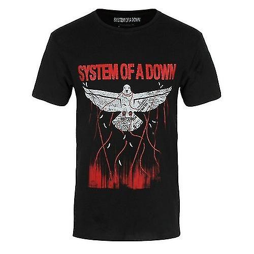 System Of A Down Unisex Adult Dove Overcome T-Shirt