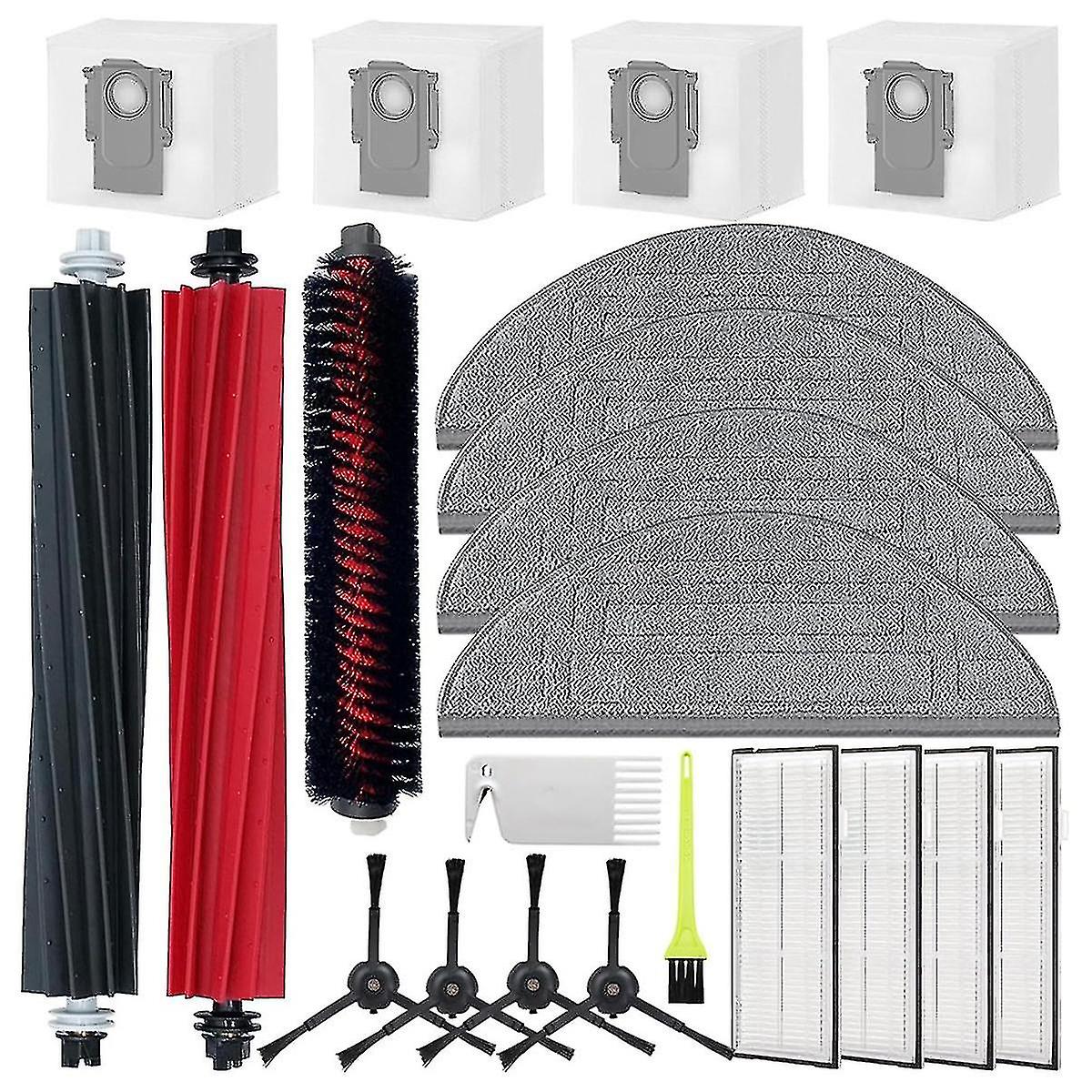 S8 Pro Ultra ロボット掃除機用 メインサイドブラシ HEPAフィルター モップクロス ダストバッグ アクセサリー S