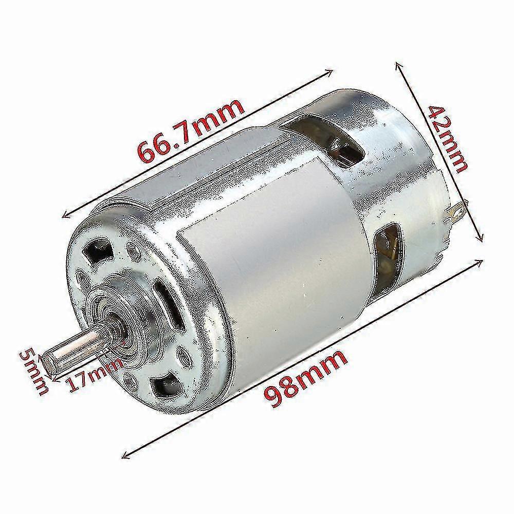 Dc 775 Motor Bearing 775 DC Motor Engine DC 12V-36V 3500-9000 RPM Ball  Bearing High Torque 775 Motor Bearing Specs