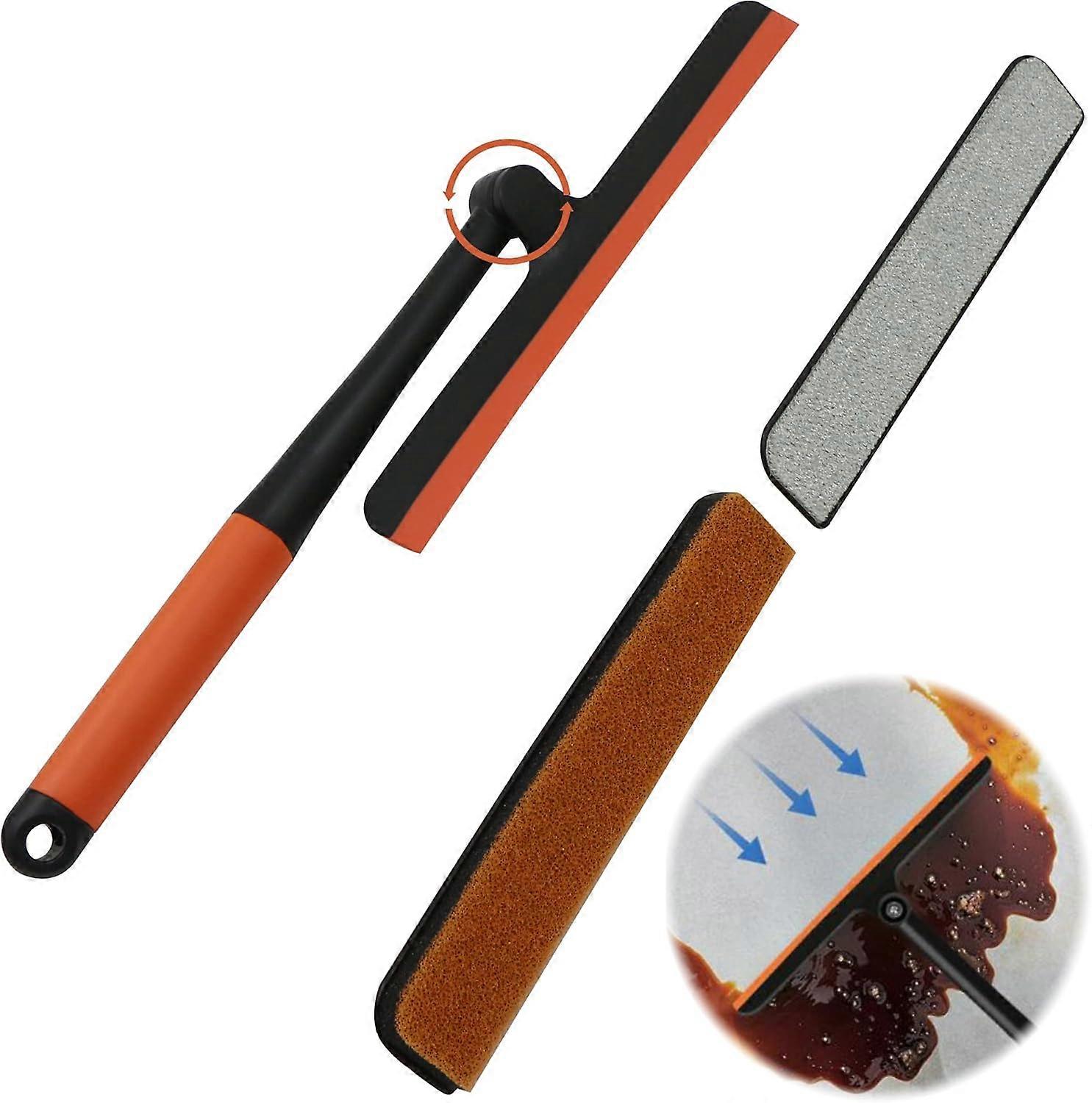Window Squeegee, Window Cleaning Kit, Window Frame Cleaner and 3 in 1 Combi