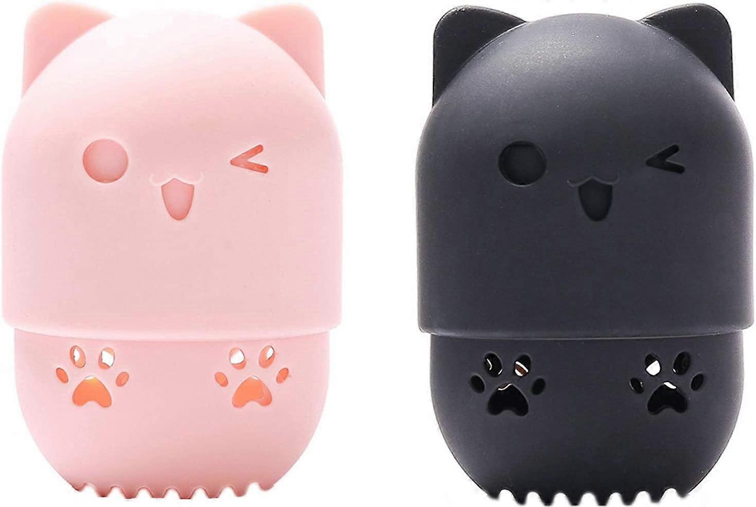 Silicone Sponge Holder Sponge Beauty Holder Make Up Sponge Bracket 2 Pieces