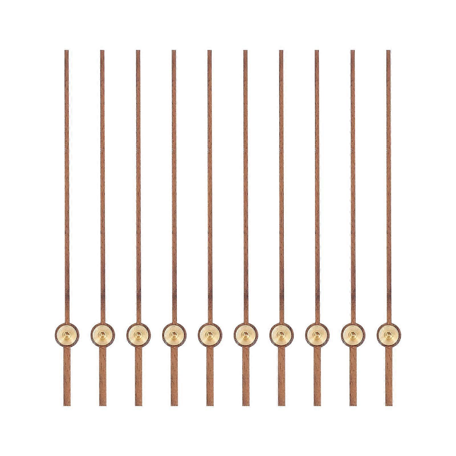 10Pcs Clock Second Hands Wooden Second Hands Replacement Clock Movement
