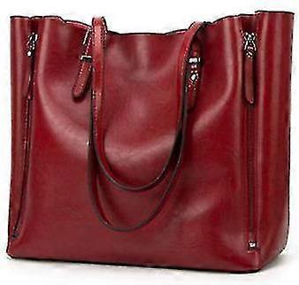 Kvinnor Handväskor Vintage Pu Läder Mode