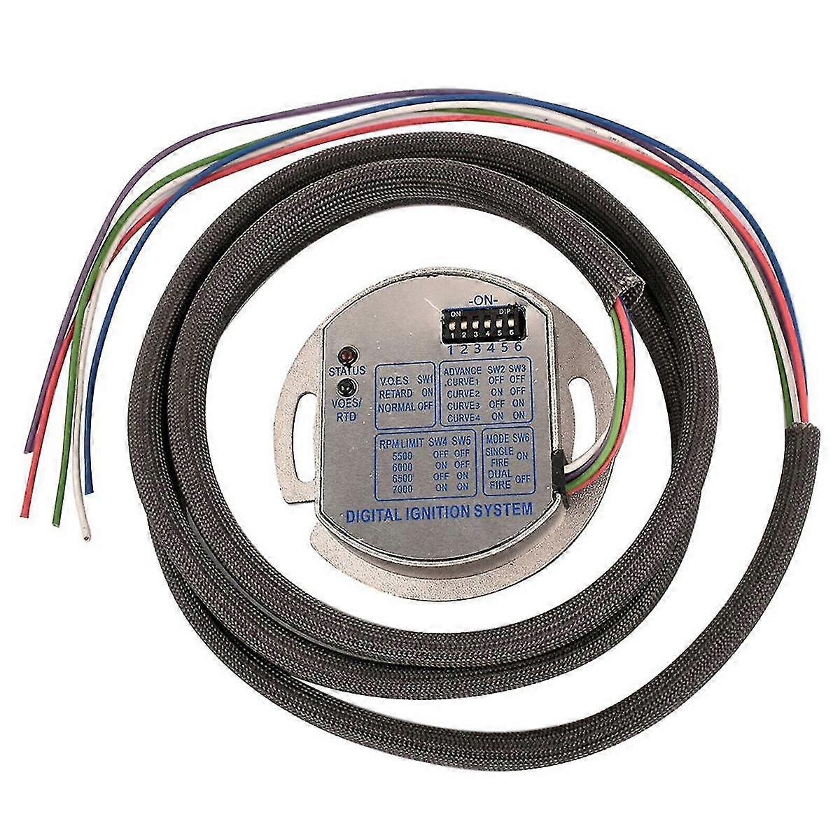 Single Fire Programmable Ignition Module 53-644 compatible with Big Twin Models 1970-1999