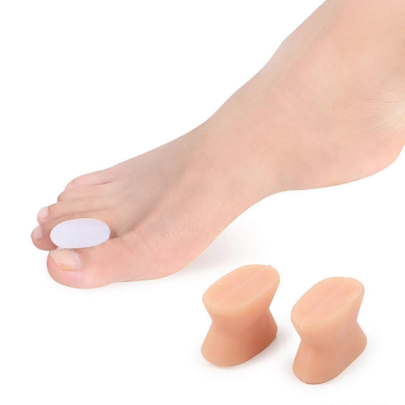 Silicone Soft Toe Separator, Gel Toe Separator, 4pcs Toe Separators, Hallux Correction, Silicone Toe Spacers, Hallux Valgus Toe Separator