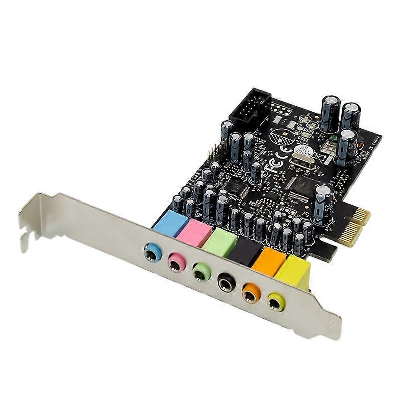 CM8828 PCI-E Sound Card HD Audio 7.1CH PC Windows10 Sound Card Built-in 7.1 Channel HiFi Surround Audio Expansion Card