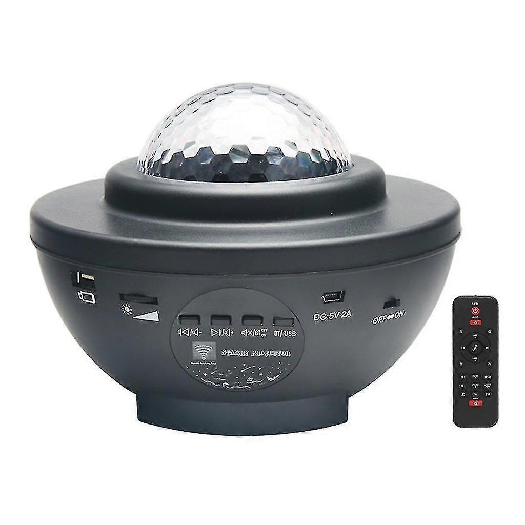 Led Colorful Projector Blueteeth Usb Voice Control Music Player Projection Lamp