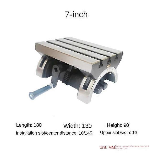 Tilting Adjustable Angle Milg Hine Table